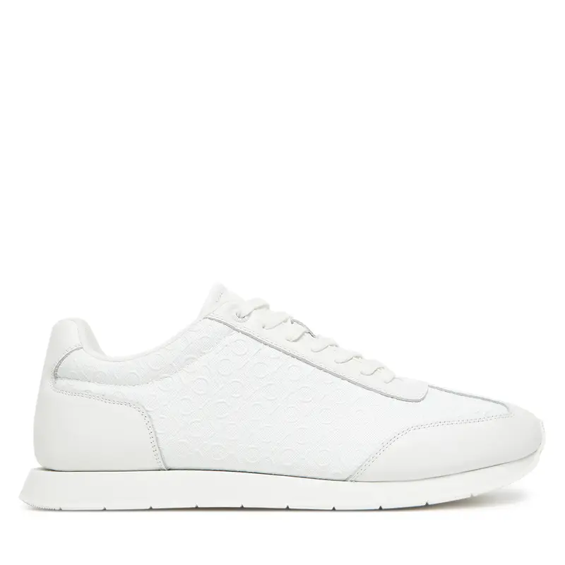 Sneakers Calvin Klein Low Prof Runn Laceup Mono HM0HM01896 Bianco