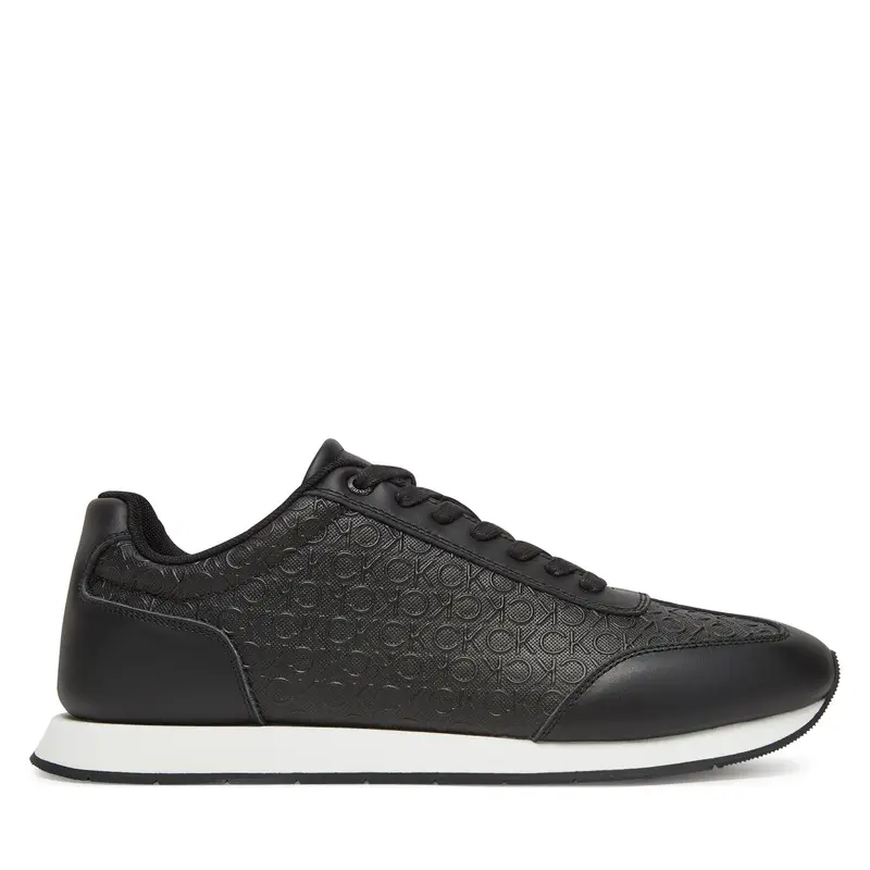 Sneakers Calvin Klein Low Prof Runn Laceup Mono HM0HM01896 Nero
