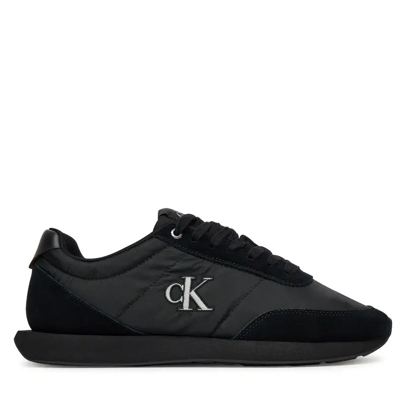 Sneakers Calvin Klein Retro Runner Ess Mix Mat YM0YM01361 Nero