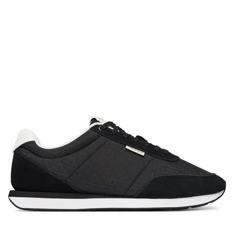 Sneakers Calvin Klein Retro Runner Ripstop Aop Ny HM0HM02140 Nero