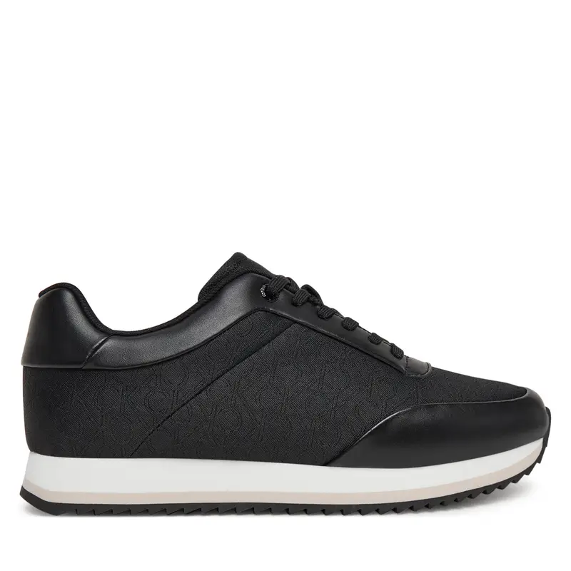 Sneakers Calvin Klein Runner Lace Up - Jacq HW0HW02413 Nero
