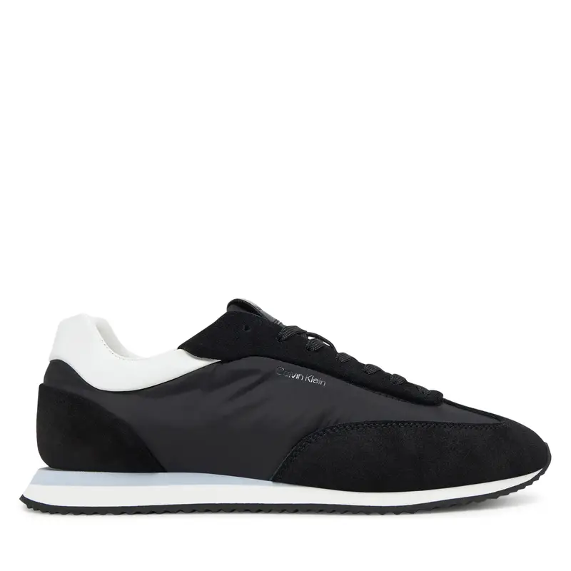 Sneakers Calvin Klein Runner Lace Up - Nylon Mix HW0HW02395 Nero