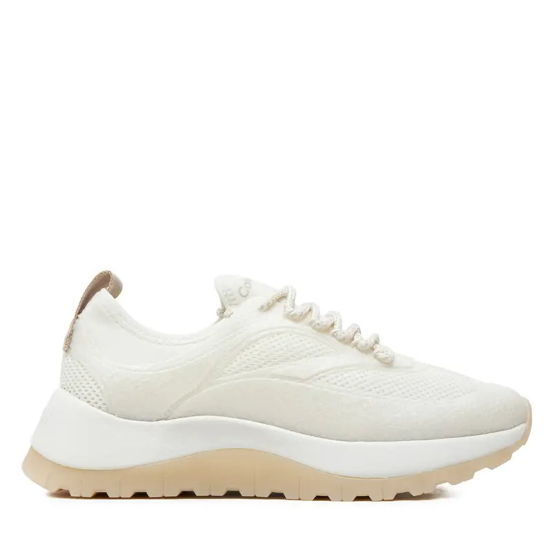 Sneakers Calvin Klein Runner Lace Up Pearl Mix M HW0HW02079 Bianco