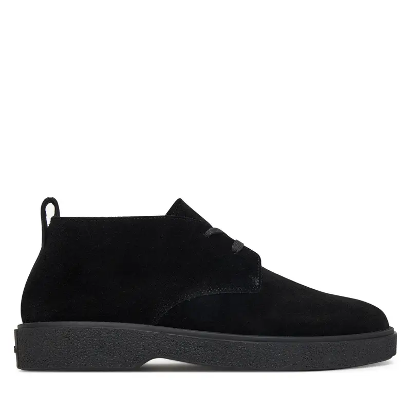 Sneakers Calvin Klein Text Rubber Desert Boot Su HM0HM01978 Nero
