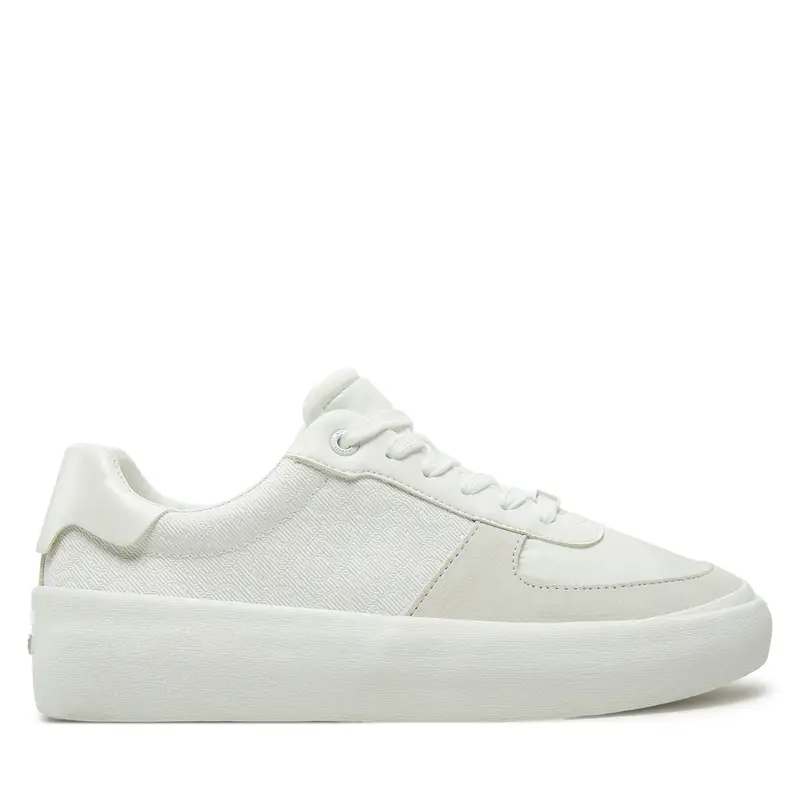 Sneakers Calvin Klein Vulc Lace Up - Mono HW0HW02293 Bianco