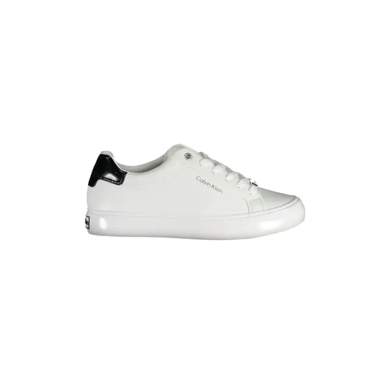 Sneakers Donna Bianche con Dettagli a Contrasto / Bianco