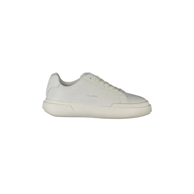 Sneakers Donna Bianche con Lacci e Plantare Removibile / Bianco