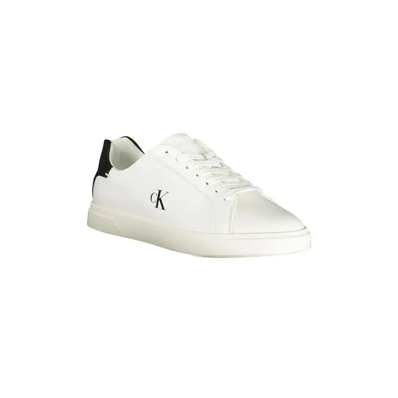 Sneakers Donna Bianche Stampa Logo Bianco miniatura 2