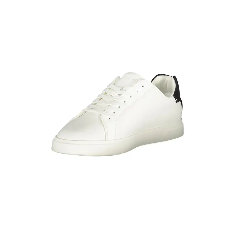 Sneakers Donna Bianche Stampa Logo Bianco miniatura 3