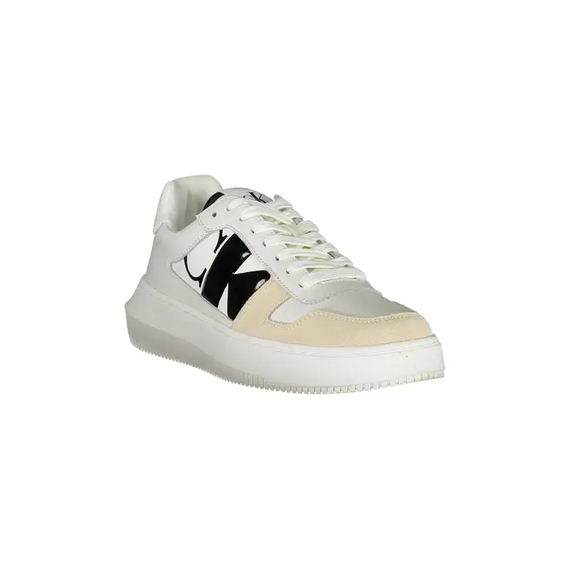 Calvin Klein Sneakers Donna Bianche con Stampa Logo miniatura 2
