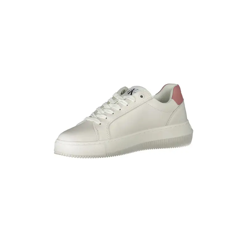 Sneakers Donna Bianche Stampa Logo Bianco miniatura 3