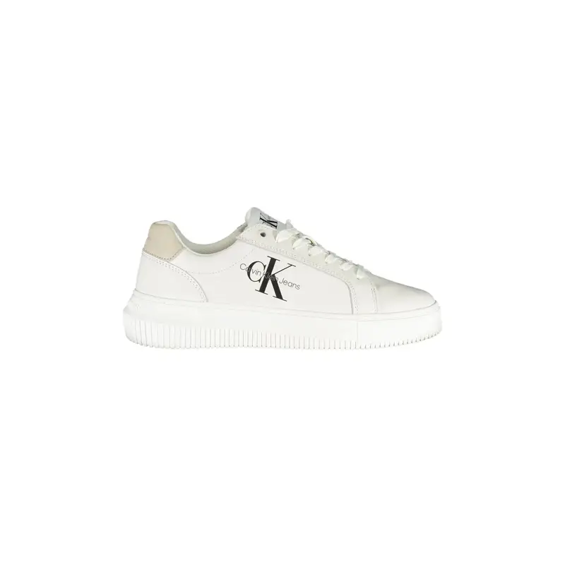 Sneakers Donna Bianche Stampa Logo Bianco