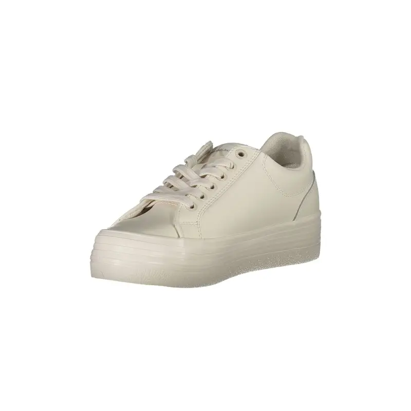 Sneakers Donna Bianche Stampa Logo Bianco miniatura 3