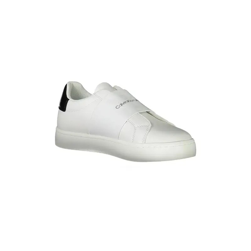 Sneakers Donna Bianche Stampa Logo Bianco miniatura 2