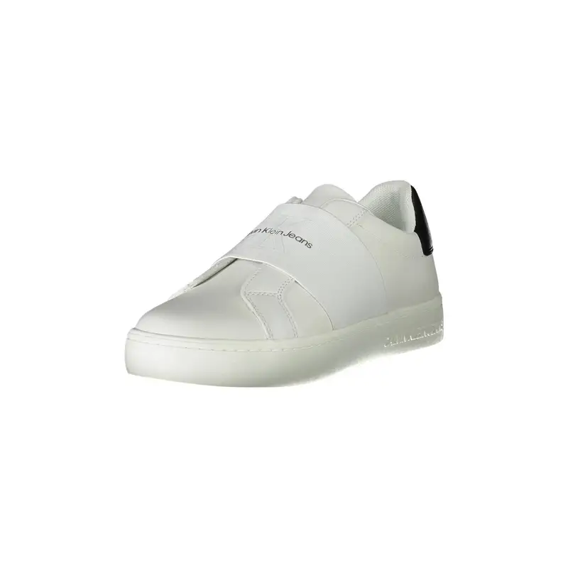 Sneakers Donna Bianche Stampa Logo Bianco miniatura 3