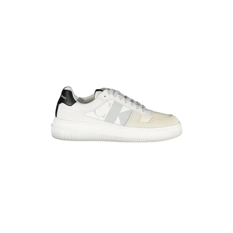 Sneakers Donna Bianche Stampa Logo Bianco