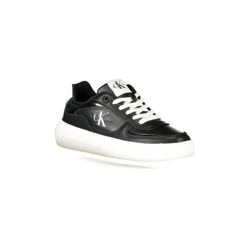 Sneakers Donna Nere con Dettagli a Contrasto / Nero miniatura 2