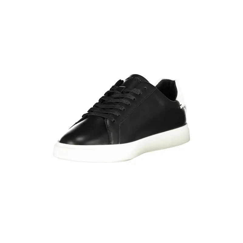 Sneakers Donna Nere Stampa Logo Nero miniatura 3