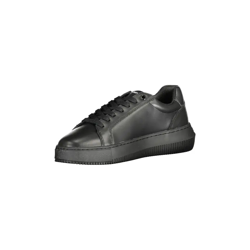 Sneakers Donna Nere Stampa Logo Nero miniatura 3