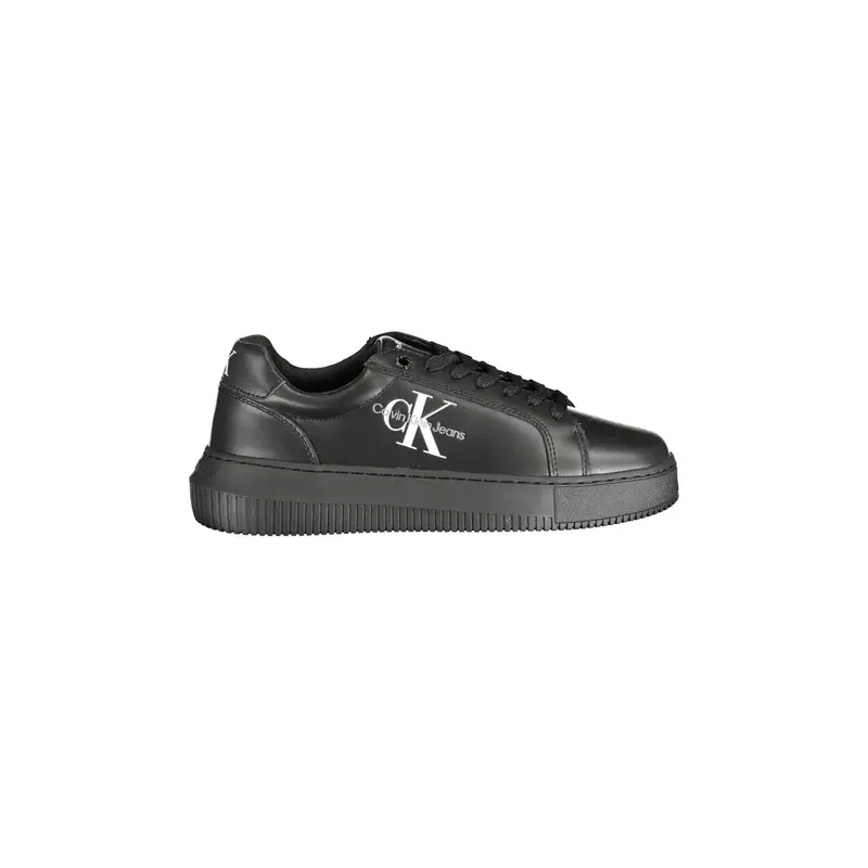 Sneakers Donna Nere Stampa Logo Nero