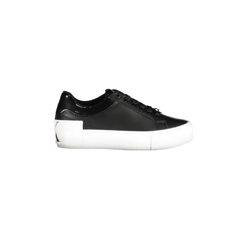 Calvin Klein Sneakers Donna Nero con Stampa Logo