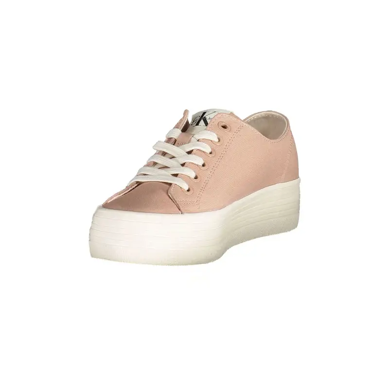 Calvin Klein Sneakers Donna Rosa con Stampa Logo miniatura 2