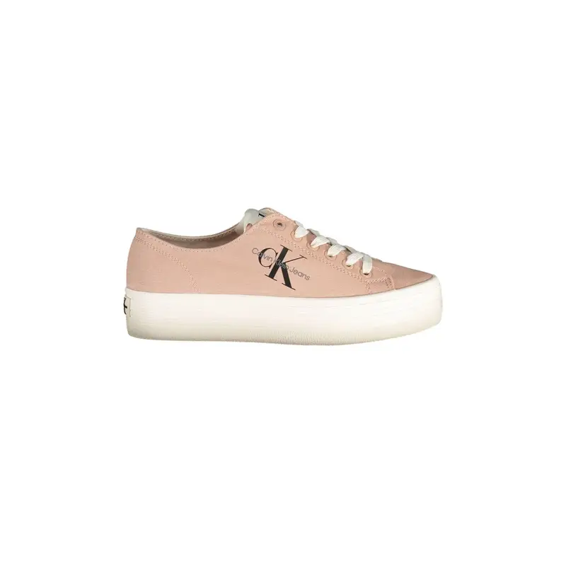 Calvin Klein Sneakers Donna Rosa con Stampa Logo