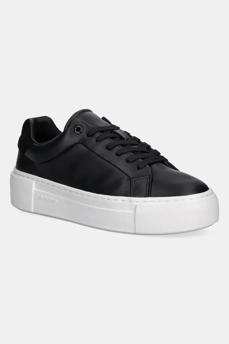 sneakers FF CUPSOLE LACE UP LTH donna colore nero HW0HW02570