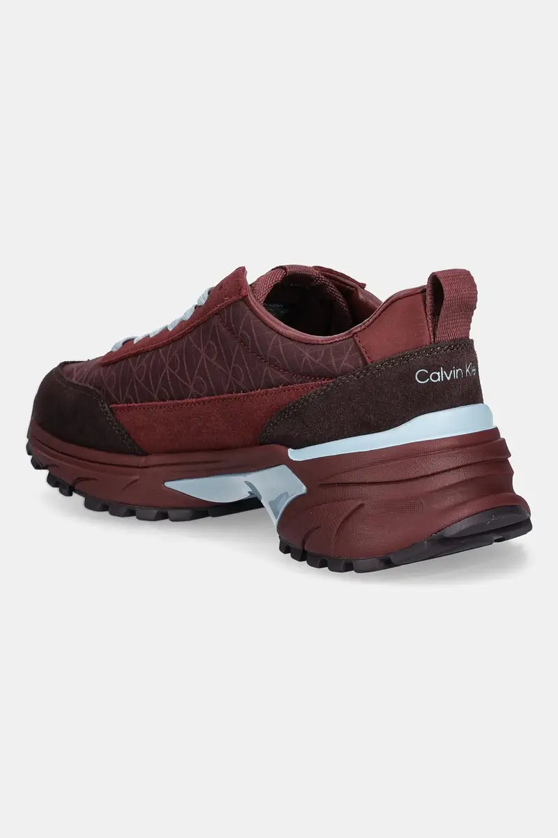 sneakers HIKE RUNNER CASUAL NY-SU AOP donna colore granata YW0YW01995 miniatura 3