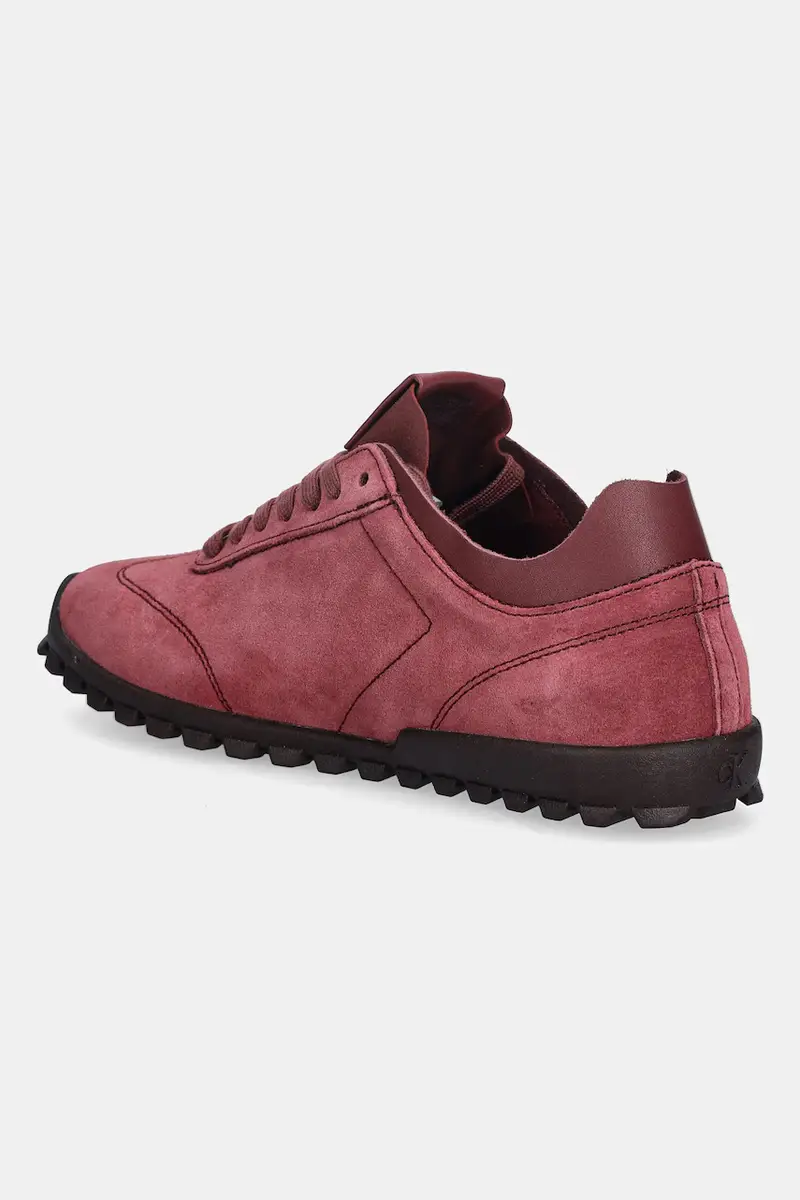 sneakers in camoscio LOW PROFILE RUNNER SUE MG donna colore granata YW0YW02050 miniatura 3