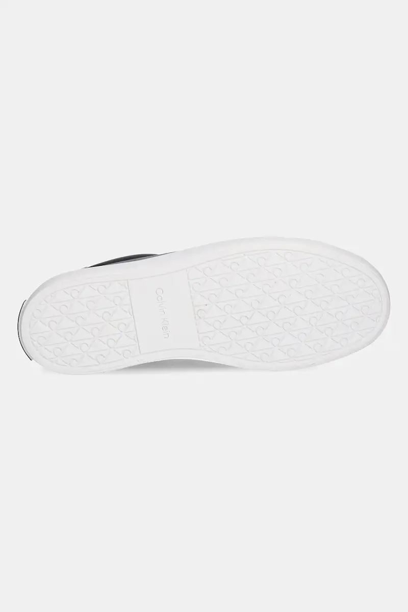 sneakers in pelle LACE-UP SNEAKER LTH CK donna colore nero HW0HW02673 miniatura 5