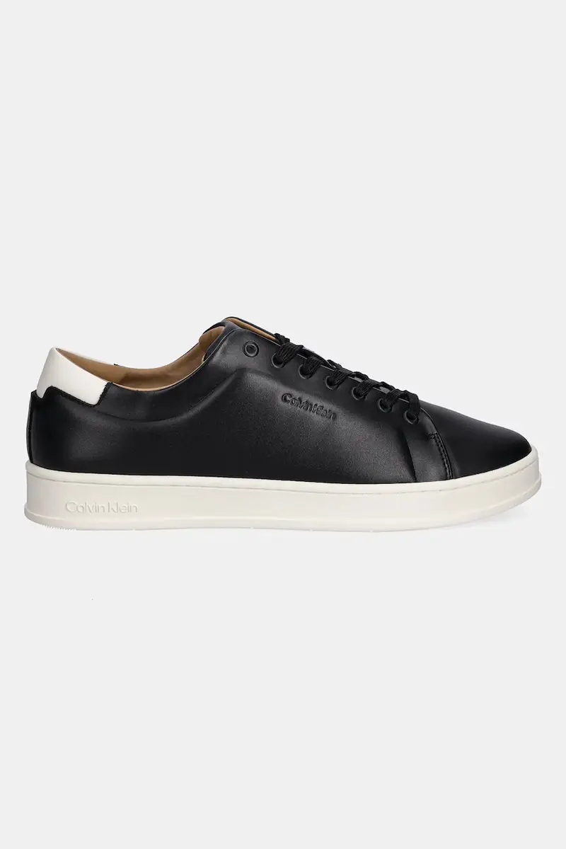 sneakers in pelle PURE LOW LACEUP CUPSOLE HF LTH uomo colore nero HM0HM01859 miniatura 2
