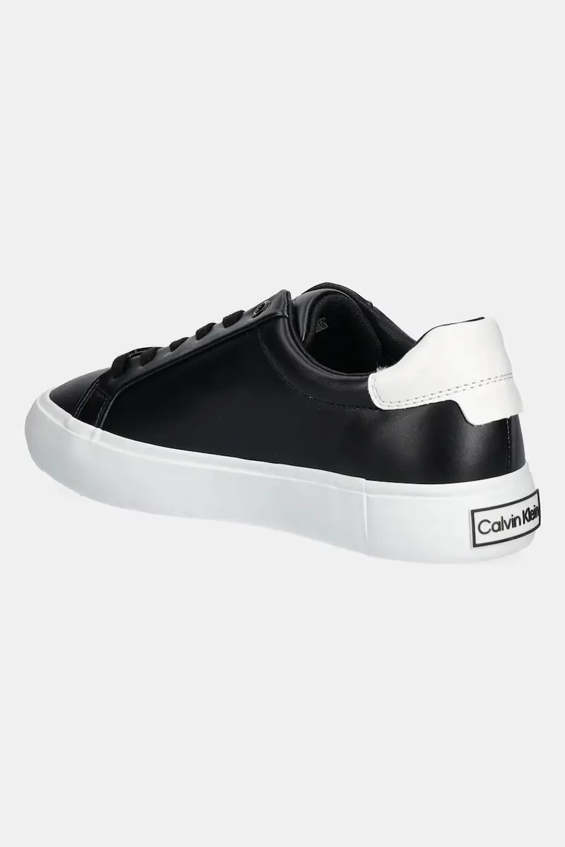 sneakers in pelle VULC LACE UP colore nero HW0HW01681 miniatura 3