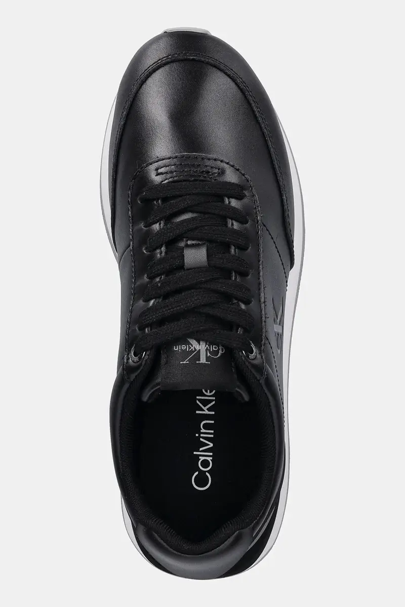 sneakers RETRO RUNNER LACE UP LTH MG donna colore nero YW0YW01942 miniatura 4