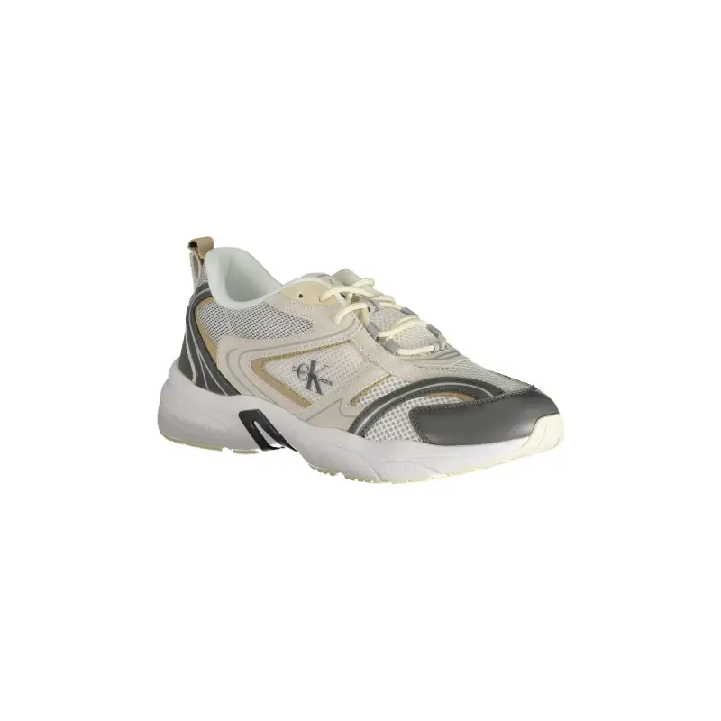 Sneakers Uomo Beige con Dettagli a Contrasto / Beige miniatura 2