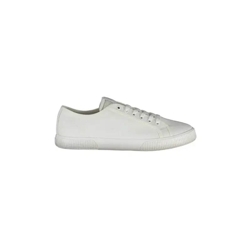 Calvin Klein Sneakers Uomo Bianche con Stampa Logo