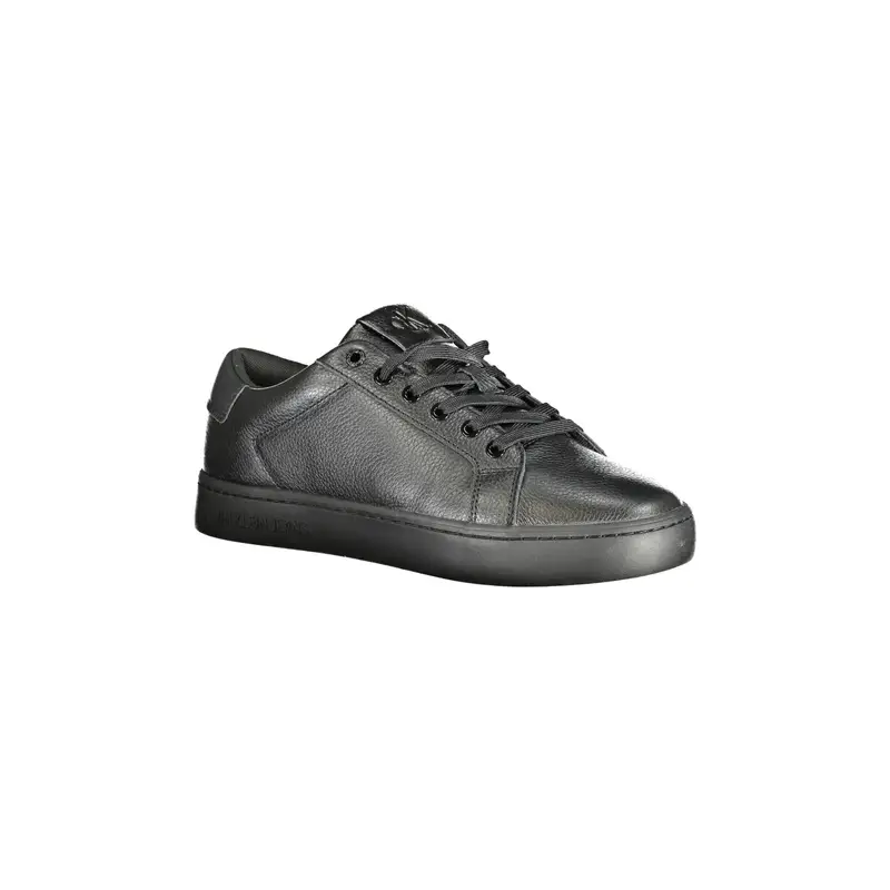 Calvin Klein Sneakers Uomo Nero con Logo miniatura 2