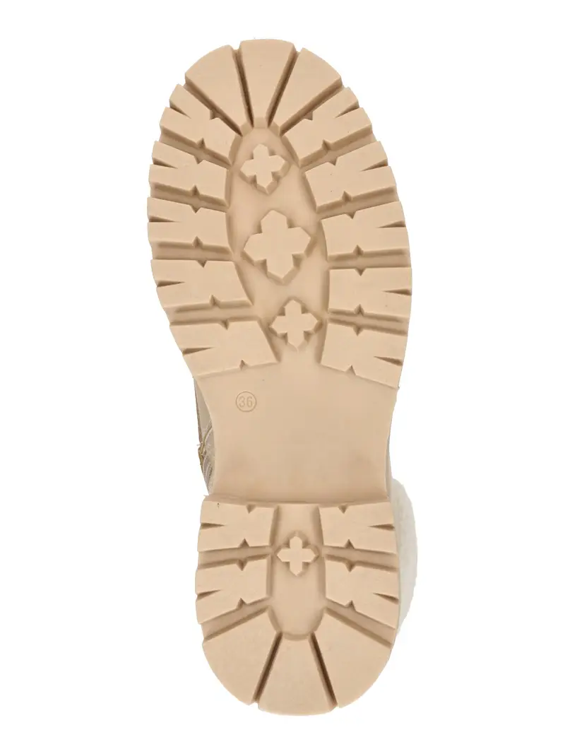 Stivale beige / offwhite miniatura 3