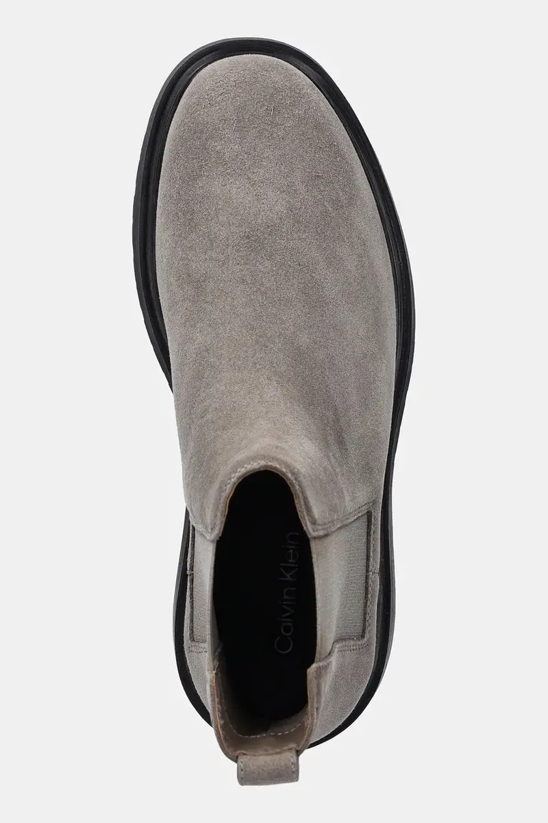 Calvin Klein Stivaletti Chelsea Uomo Grigio 3250015 miniatura 4