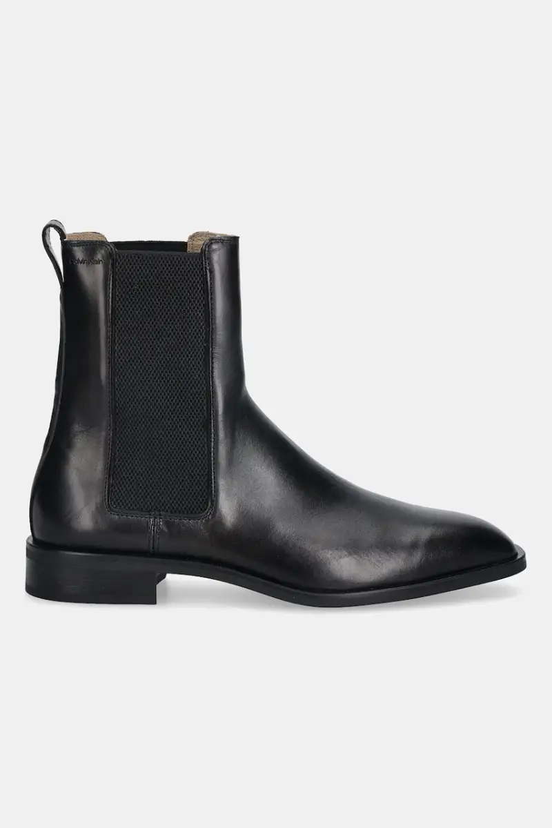 Calvin Klein Stivaletti Chelsea Uomo Nero 3648802 miniatura 2