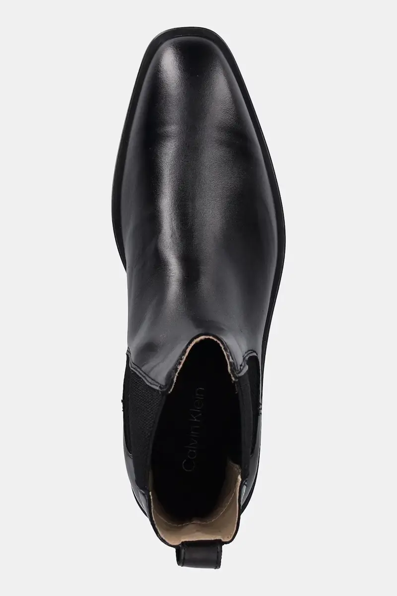 Calvin Klein Stivaletti Chelsea Uomo Nero 3648802 miniatura 4