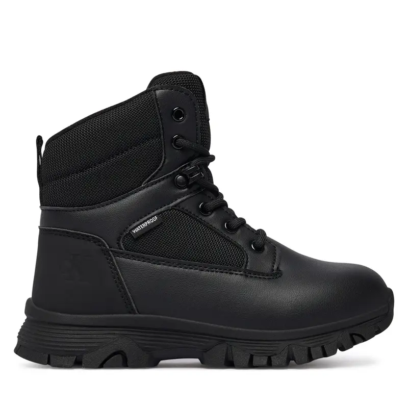 Stivali da neve Calvin Klein Lace-Up Bootie V3X5-83190-1485 S Nero