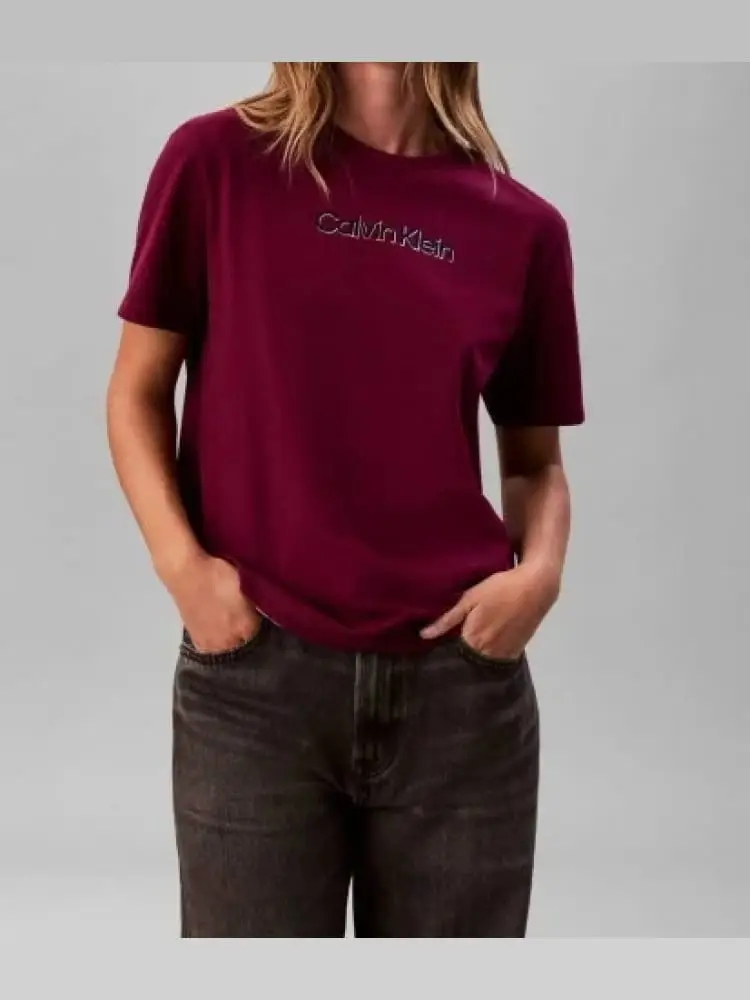 Calvin Klein T-shirt Bordeaux 4369424