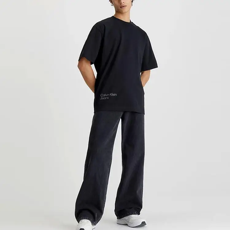 Calvin Klein T-shirt Uomo Nero 4099945 miniatura 4