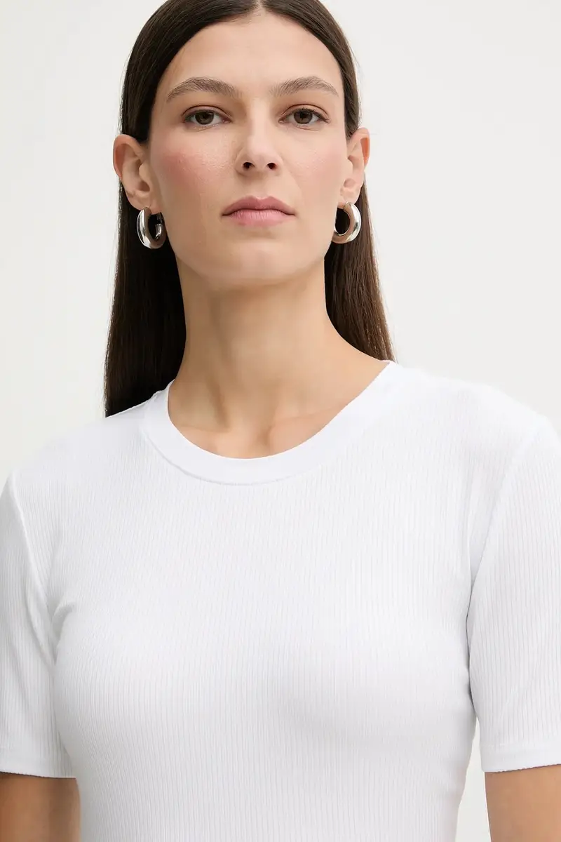 Calvin Klein T-shirt Bianco 3955867 miniatura 4