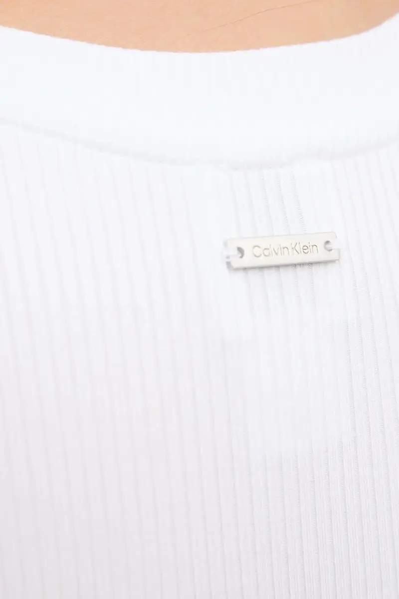 Calvin Klein T-shirt Bianco 3955867 miniatura 5