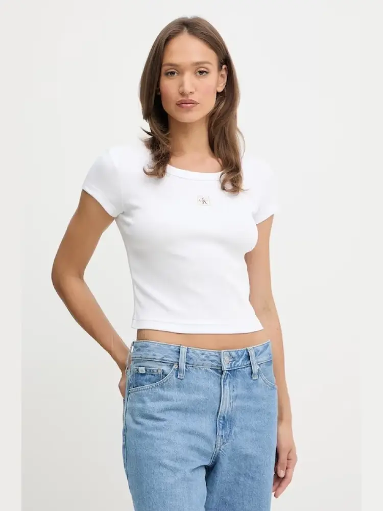Calvin Klein T-shirt Bianco 4114976