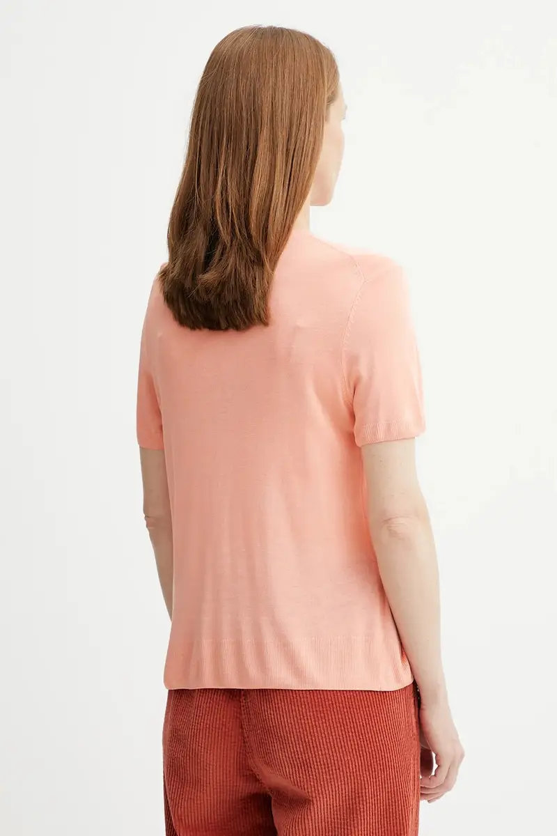 Calvin Klein T-shirt Donna Arancione 3120437 miniatura 3