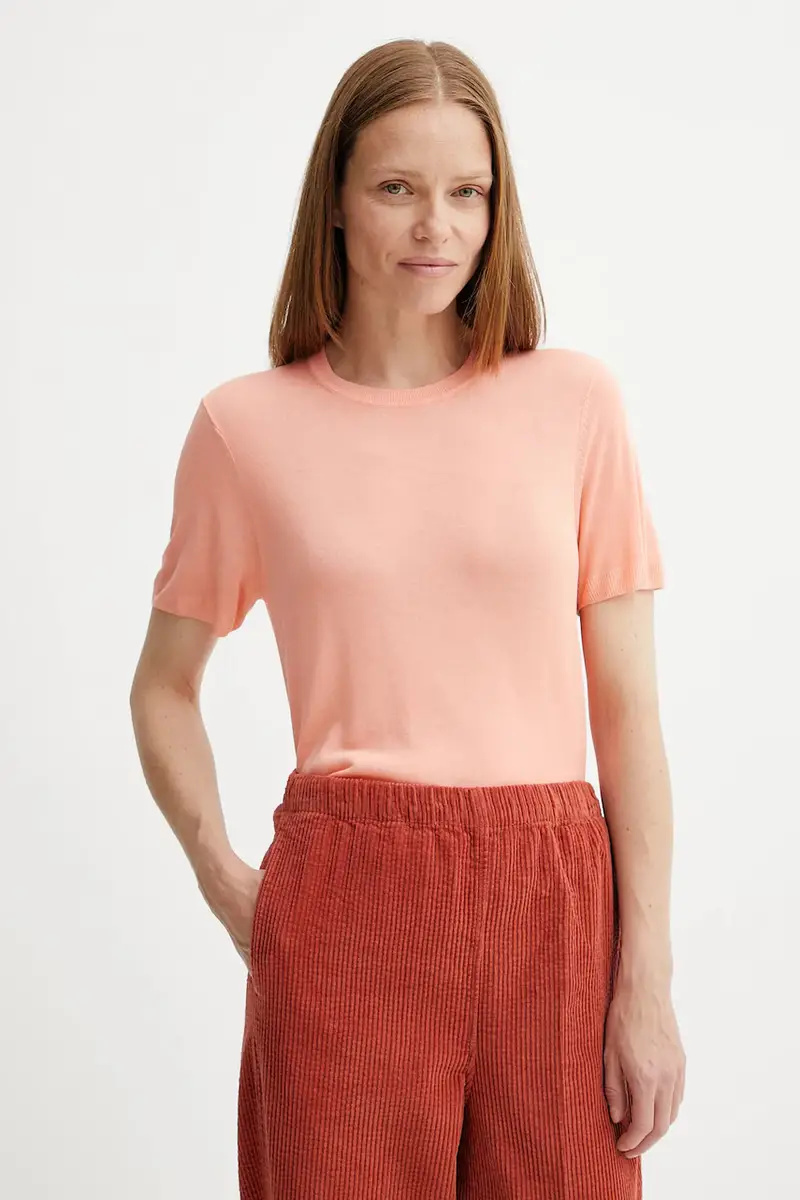 Calvin Klein T-shirt Donna Arancione 3120437