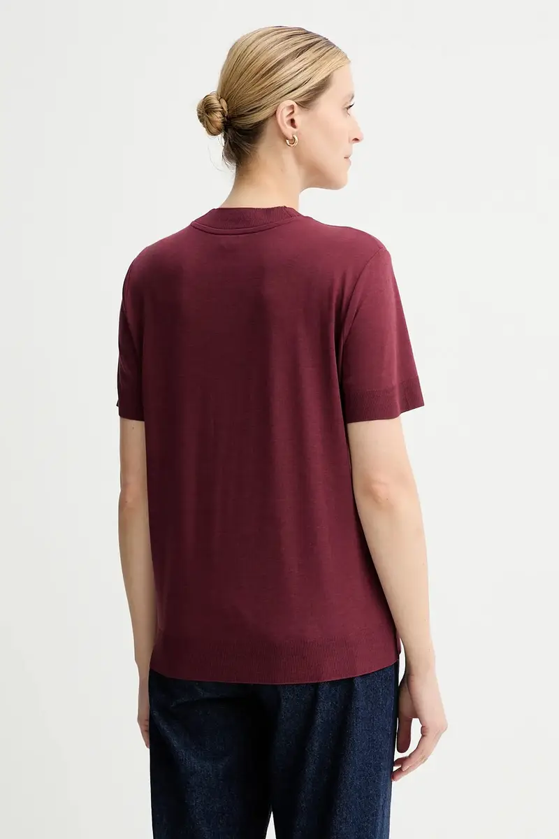 Calvin Klein T-shirt Donna Beige 3597200 miniatura 3